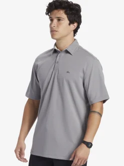 Mens Quiksilver Shirts & Polos|Waterman Water Short Sleeve Polo Shirt