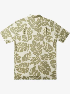 Mens Quiksilver Shirts & Polos|Waterman Waterfall Rain Short Sleeve Shirt