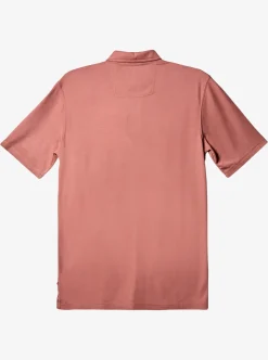 Mens Quiksilver Shirts & Polos|Waterman Waterpolo Short Sleeve Polo Shirt