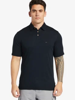 Mens Quiksilver Shirts & Polos|Waterman Waterpolo Short Sleeve Polo Shirt