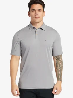 Mens Quiksilver Shirts & Polos|Waterman Waterpolo Short Sleeve Polo Shirt