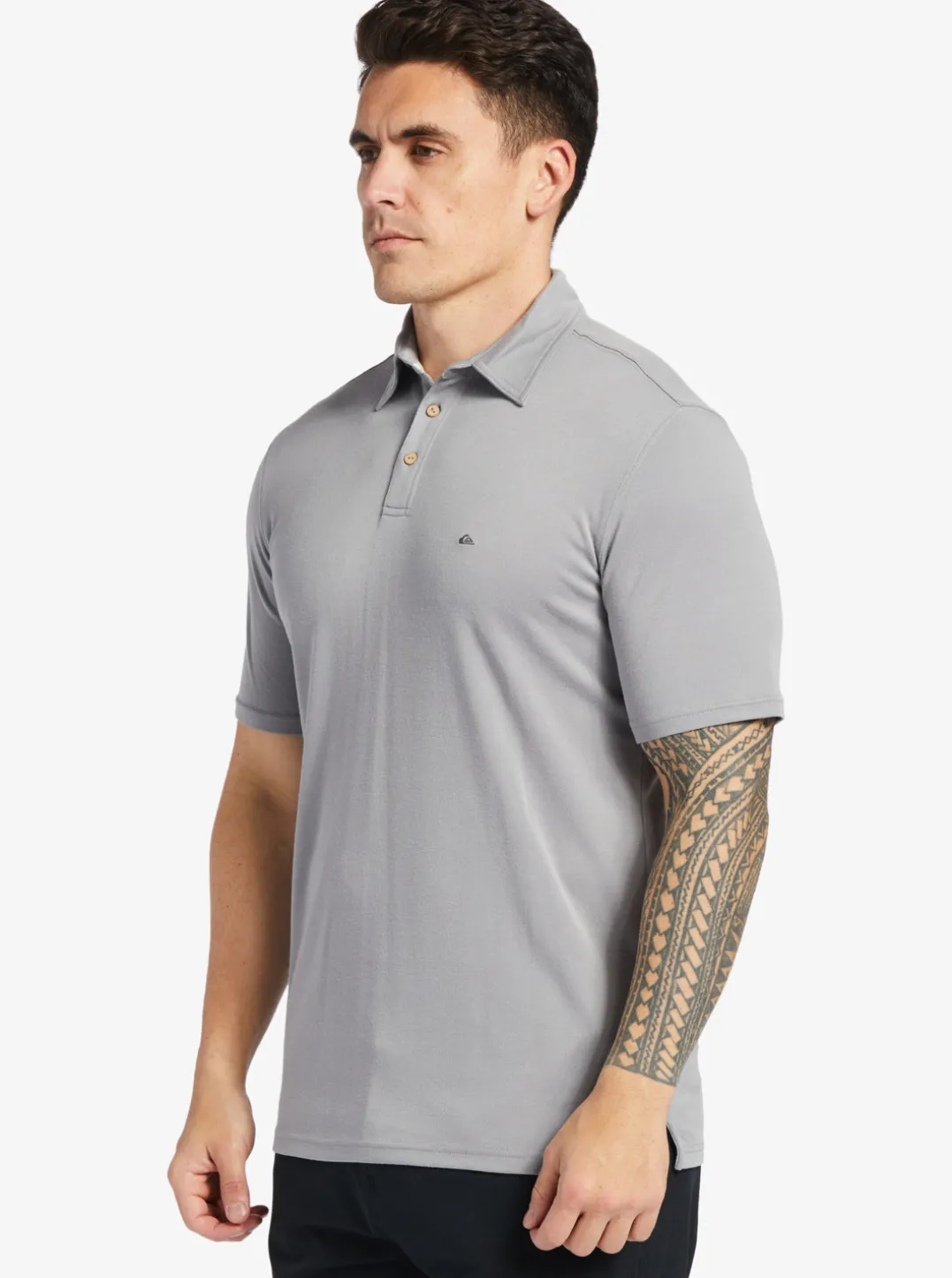 Mens Quiksilver Shirts & Polos|Waterman Waterpolo Short Sleeve Polo Shirt