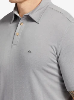 Mens Quiksilver Shirts & Polos|Waterman Waterpolo Short Sleeve Polo Shirt