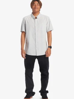 Mens Quiksilver Shirts & Polos|Winfall Short Sleeve Shirt